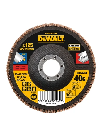 Lapelinis šlifavimo diskas 125mm X 22.2mm X 40G