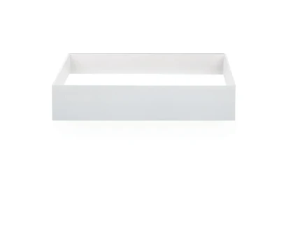 20W LED sieninis šviestuvas REC MINI, baltas, 3000K