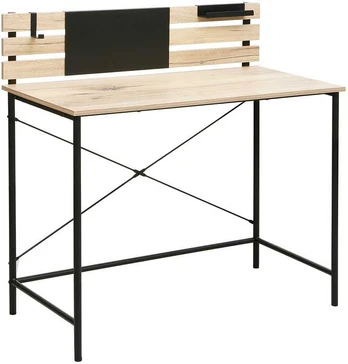 Rašomasis stalas HANNES 100x50xH100cm, kaimiškas melaminas