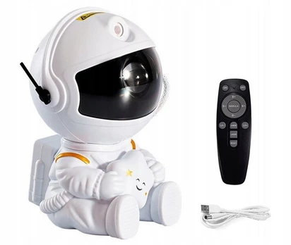 Projektorius Led Laser Astronaut,baltas