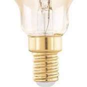 LED lempa E14 4W P45 2 000K Gintarinė gintaro spalvos siūlelio lempa,