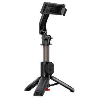 Acefast E42 Selfie Stick with Automatic Tripod and Bluetooth Remote Control 63 cm - Juodas