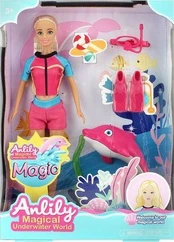 Marka Niezdefiniowana 98084 LALKA Z DELFINKAMI