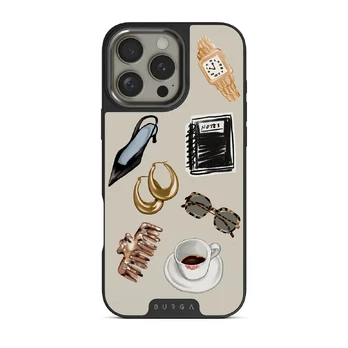Boss Babe - iPhone 16 Pro Max Case, Elite Dark (MagSafe) / Gunmetal