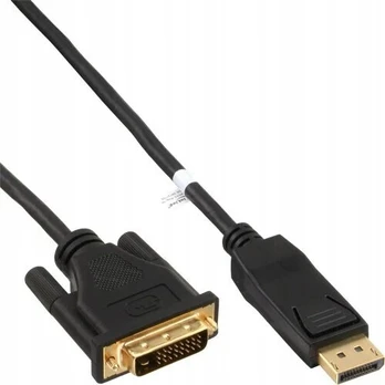 Displayport į Dvi Kabelis Konverteris 2m Inline