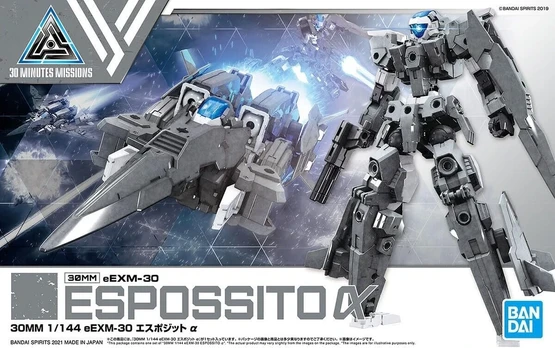 Bandai Spirits Bandai Hobby 30mm Eexm-30 Espossito Alpha Robotas