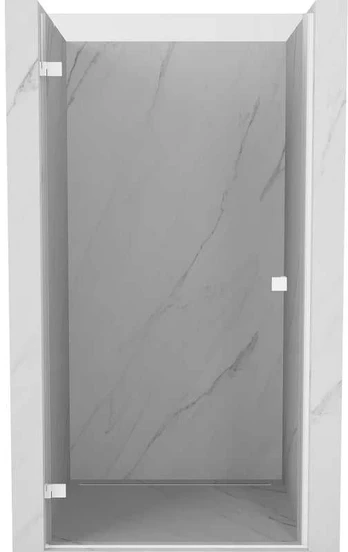 Dušo durys Mexen Lunar-B, kairė, 65 cm, transparent/baltas