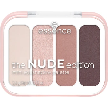 essence Nude Mini Eyeshadow Palette Šešėliai