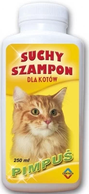Sausas šampūnas katėms "Pimpuś" Certech, 250 ml