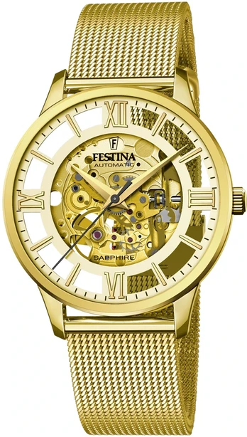 Festina Skeleton Automatic F20667/1 Vyriškas Laikrodis