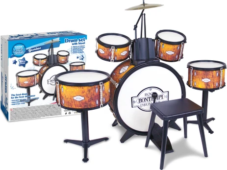 Bontempi - Large 5-piece drum set (514832)