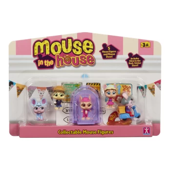MOUSE IN THE HOUSE - MOUSE 5 PACK ASS CDU (07706) /Figures /Multi