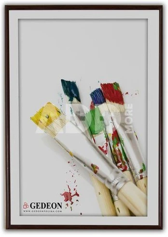Rėmelis GED 60x80 plast EASY rudas | 18mm