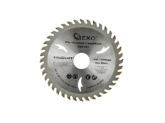 Pjūklo dantis D115x22mm 40 dantų Geko kaina