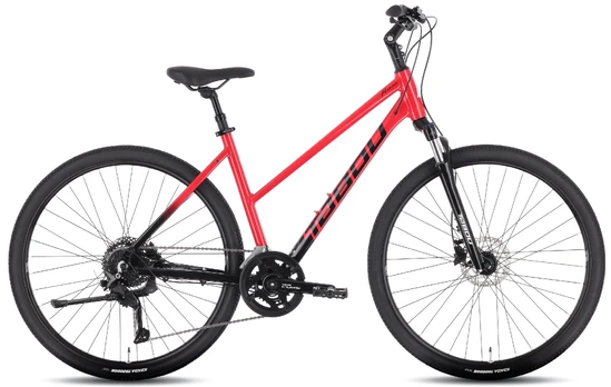 Dviratis Tabou Flow 3 W 19 black-red-M / 19"