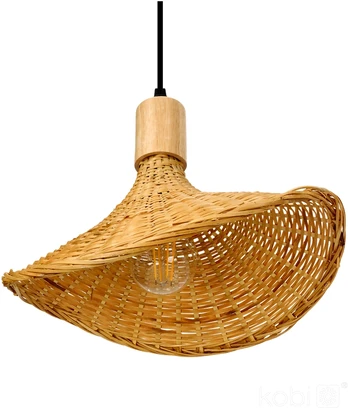 Pakabinamas šviestuvas BOHO BIMINI, E27, medžio sp.