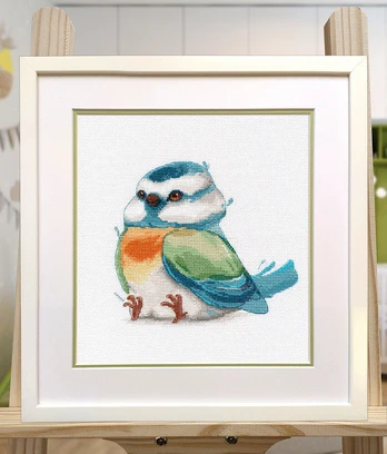 Cross stitch kit "Titmouse" S1530