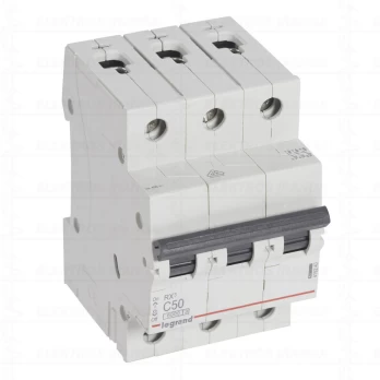Automatinis jungiklis, RX3, 3C, 50A, 6kA