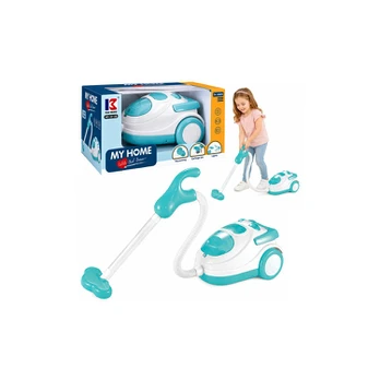 Lean Toys Dulkių siurblys mėlynas