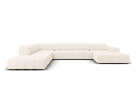 Panoramic Left Corner Sofa, "Chicago", 7 Seats, 364x262x70 Made in Europe