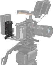 SmallRig 3498 Baterija Adapteris Plate V-Mount (Basic Version) with Dual Rod Clamp kaina