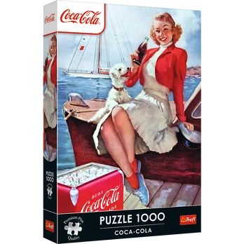 TREFL PREMIUM PLUS 1000 det. dėlionė „Coca-Cola: pertraukėlė“