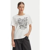 Weekend Max Mara Marškinėliai Bora 2615971042 Balta Regular Fit