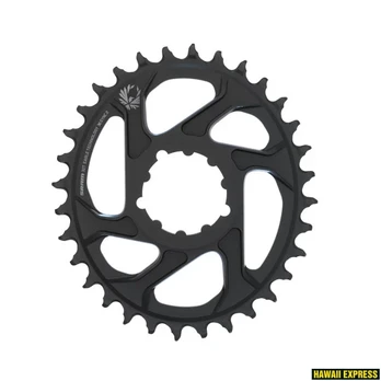 Priekinė žvaigždė SRAM X-SYNC 2 Oval 32T Direct Mount 3mm Offset Boost Alum Eagle Black