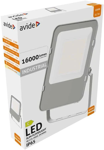 Avide LED lauko prožektorius Industrial 100W 16000lm