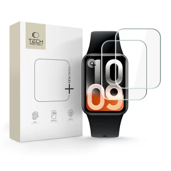 Ekrano apsauga Xiaomi Smart Band 10 Pro laikrodžiui "Tech-Protect Hydro Flex+ 2-Pack"
