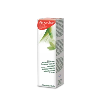 VENORUTON 1000 mg šnypščiosios tabletės N15
