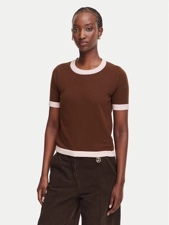 Luisa Spagnoli Megztinis Casilda 100505 Ruda Regular Fit
