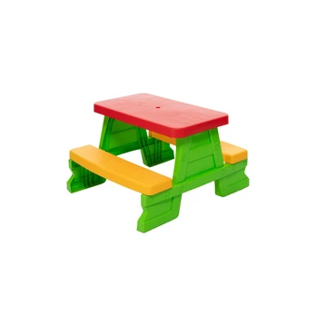 Dorex Žalias Children's Garden Table and Bench Set