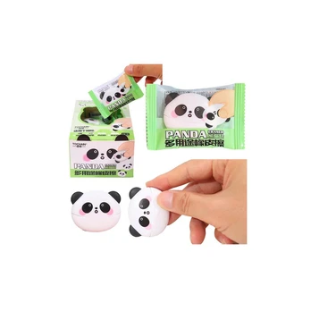 Lean Eraser for erasing school office panda