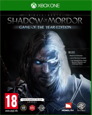 Middle Earth: Shadow Of Mordor Xbox One