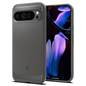 Spigen Rugged Armor Google Pixel 9 PRO XL marble pilkas