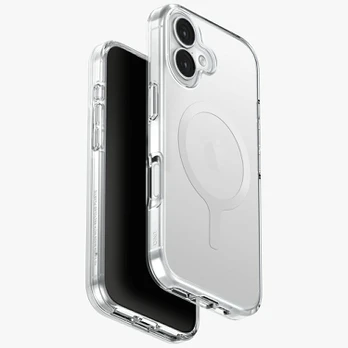 Dėklas UNIQ Clario do iPhone 17 Magclick Charging permatomas
