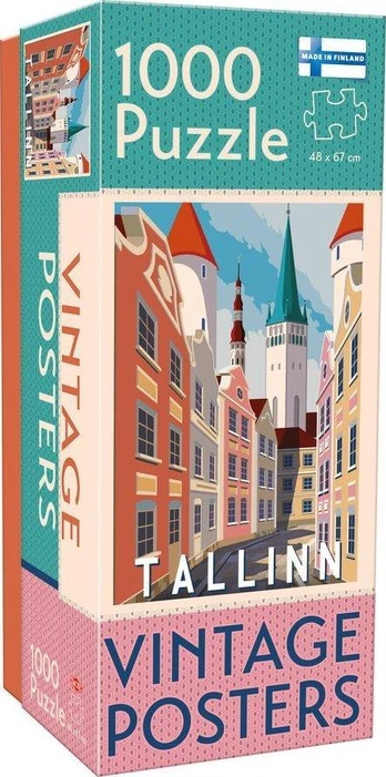 Tactic "Vintage" Dėlionė 1000 vnt. - Talinas
