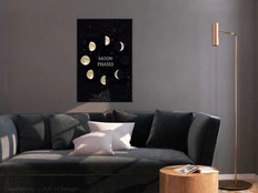 Artgeist Paveikslas - Lunar Cycle (1 Part) Vertical kaina