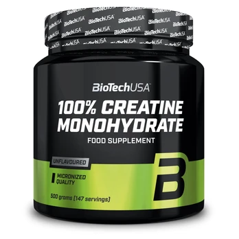 Biotech 100% Creatine Monohydrate 500 g.