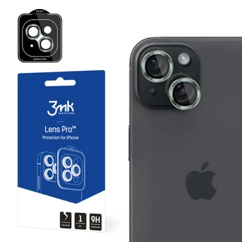 3mk Lens Protection Pro Alpine Green do Apple iPhone 15 Plus