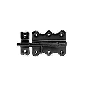 Durų skląstis Haushalt BFX DIY, juoda, 7.5 cm