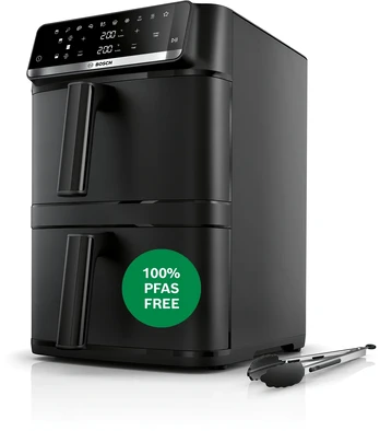 Bosch MAFD661B7 Serija 6, Double Stack Drawer Air Fryer, Juodas