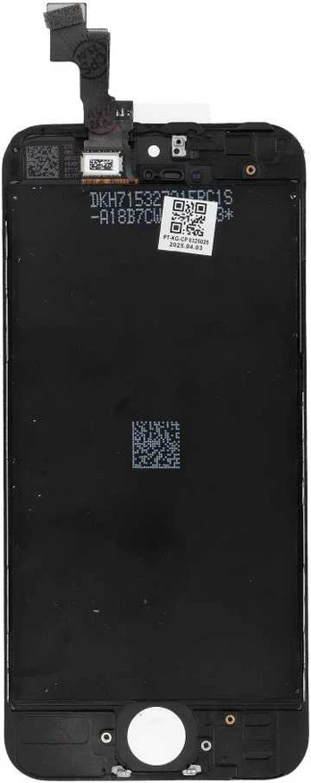 FixCell ekranas, skirtas IPHONE 5S SE (1gen) juodas