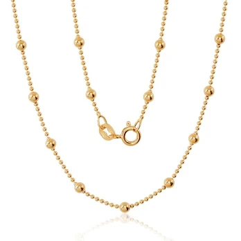Sidabrinė grandinėlė Bead 1-3 mm