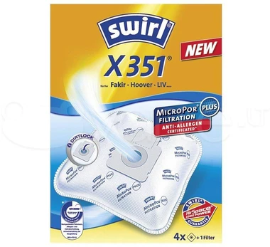 SWIRL X351/4 MP Plus D.s. filtras