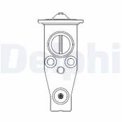 DELPHI CB1017V Air conditioning valve kaina