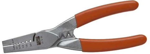 Bahco Crrimping pliers for round pattern cable connections 0,5-2,5mm2 140mm