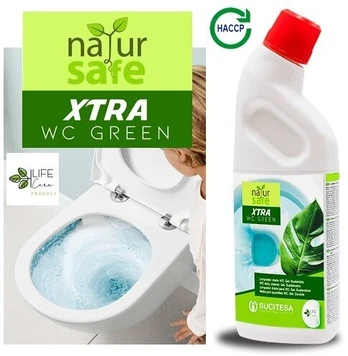 Sucitesa Natursafe Xtra WC Green WC gelis, 1 l