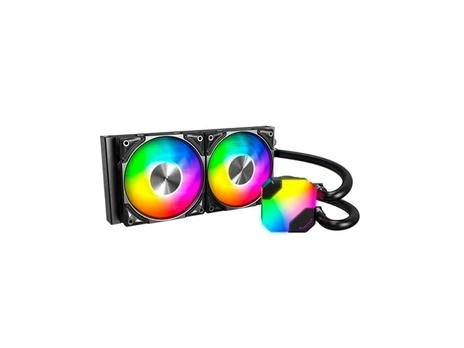 Montech Hyper Flow ARGB AIO Wasserkühlung, juodas - 240 mm